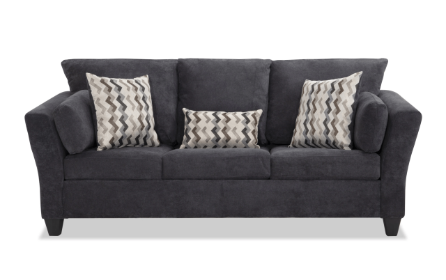1061 Sofa & Loveseat - Charcoal