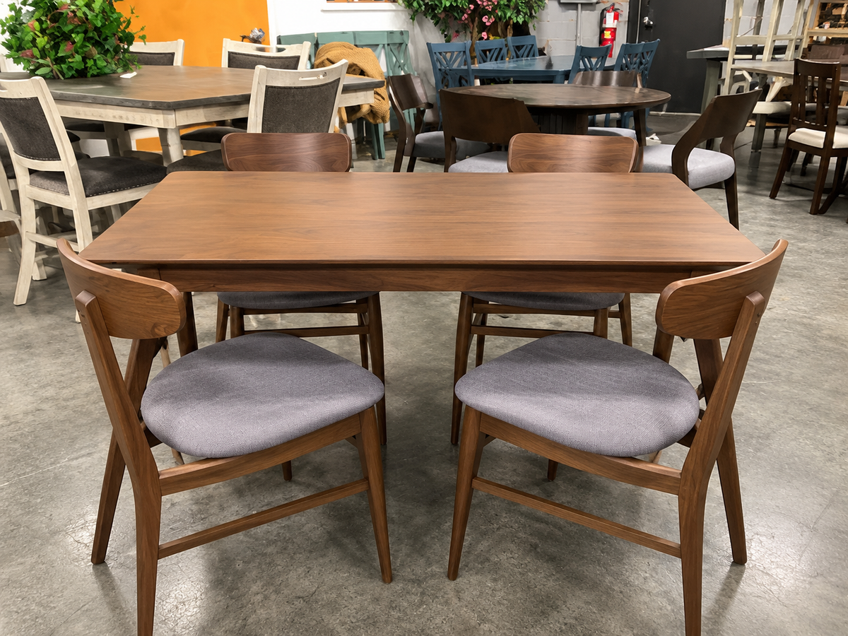 1980 5-Piece Rectangle Dining Set