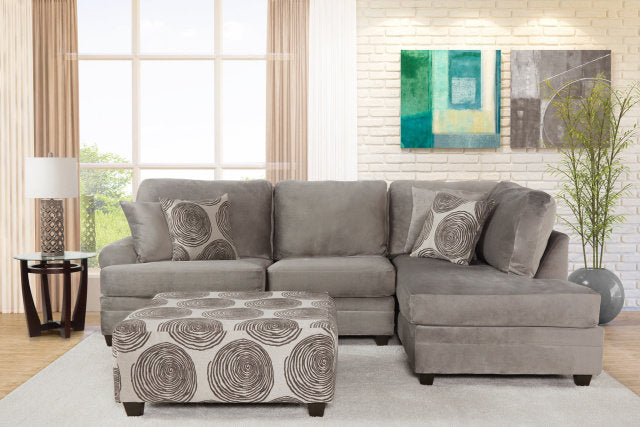 2240 Sectional - Champion Silver