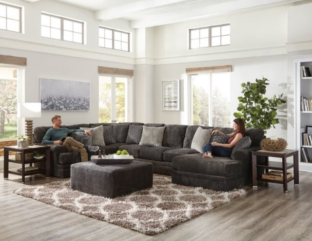 4376 Sectional - Smoke