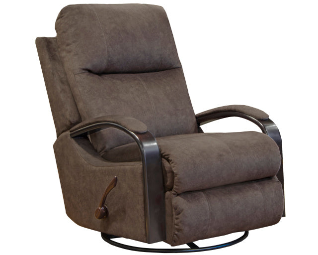 4703 Swivel Recliner - Chocolate