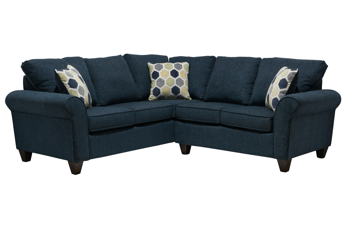 6808 Sectional - Surge Blue