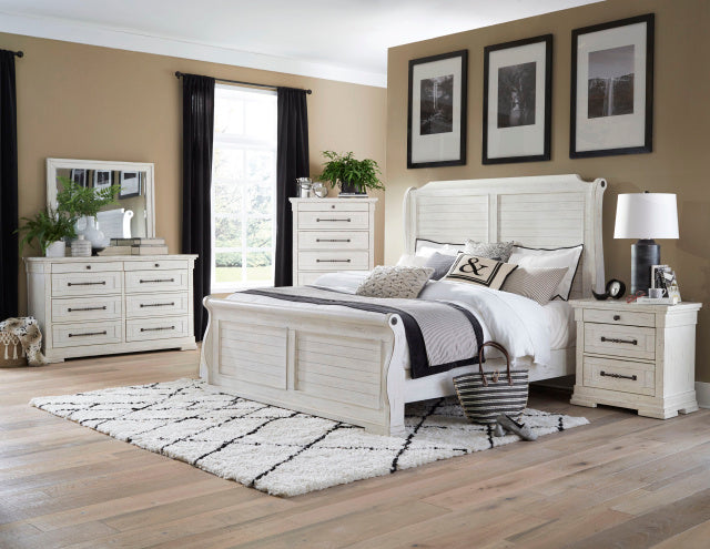 8047 Bedroom Set - White