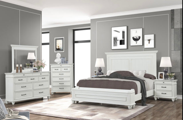 8465 Bedroom Set - White