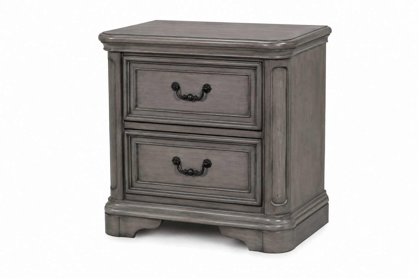 BR0400GB Nightstand - Gray Brown