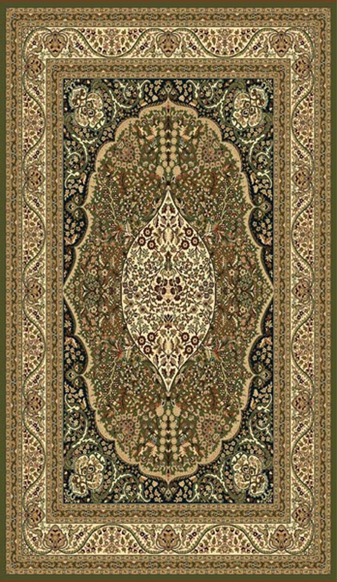 EL207SG Elegance Area Rug - Sage Green