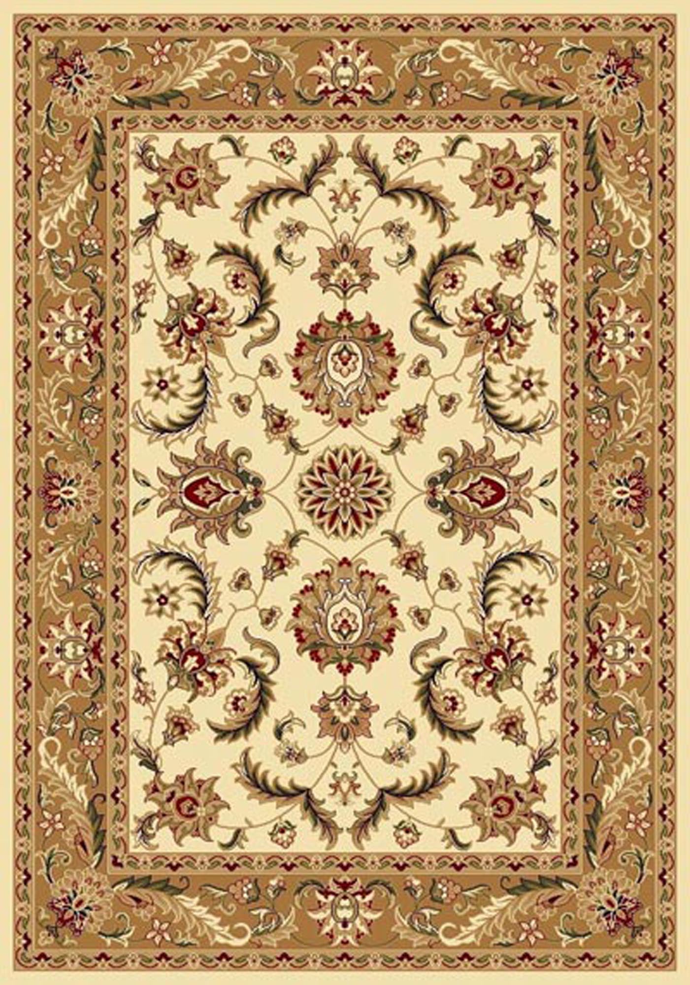 R57EL220IV 5x7' Elegance #220 Area Rug - Ivory