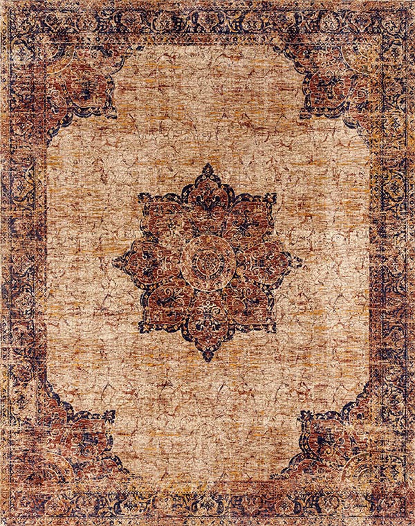 R57RN1077MU 5x7' Renaissance #1077 Area Rug - Multi Color