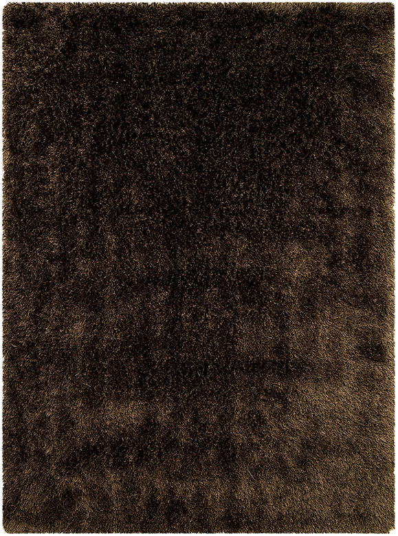 R811ASOL 8x11' Afro Shag Area Rug - Olive