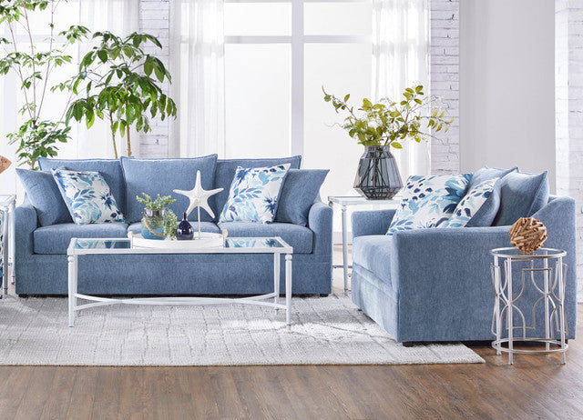 12700 Sofa & Loveseat Set - Molly Slate