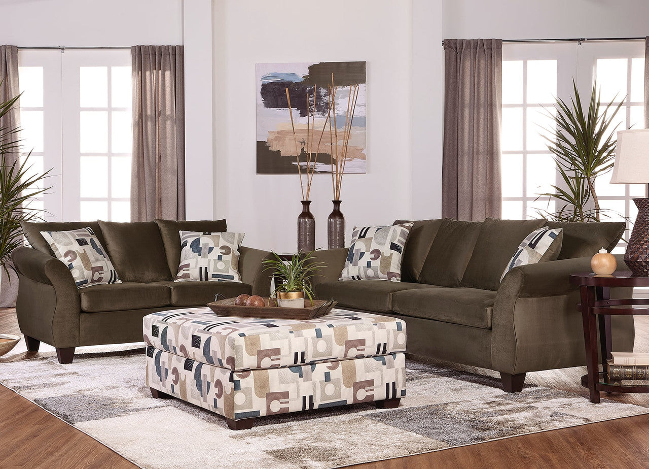 13700 Sofa & Loveseat Set - Josie Olive