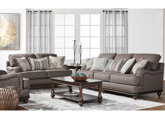 17200 Sofa & Loveseat Set - Phineas Driftwood