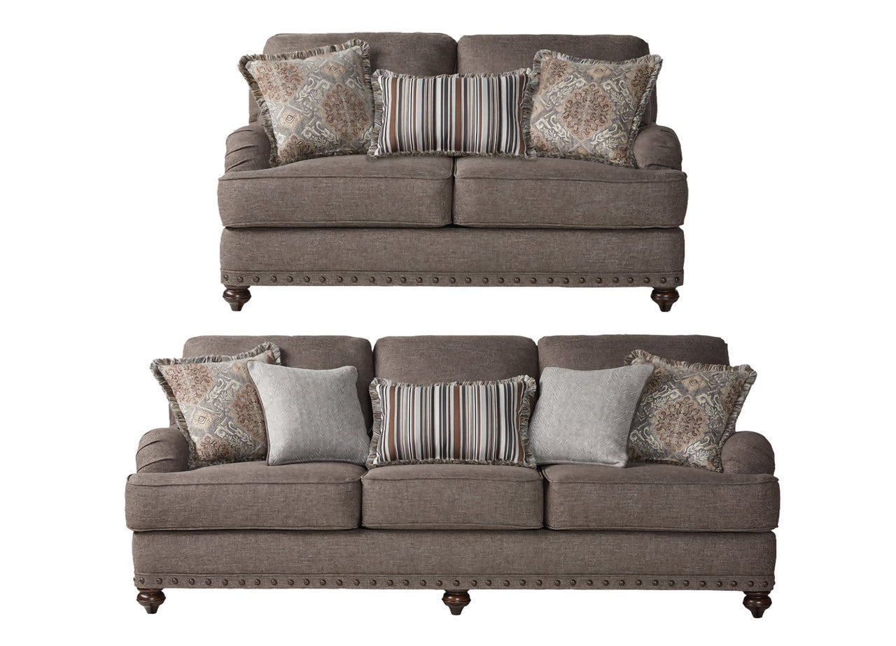 17285 Sofa & Loveseat Set - Phineas Driftwood