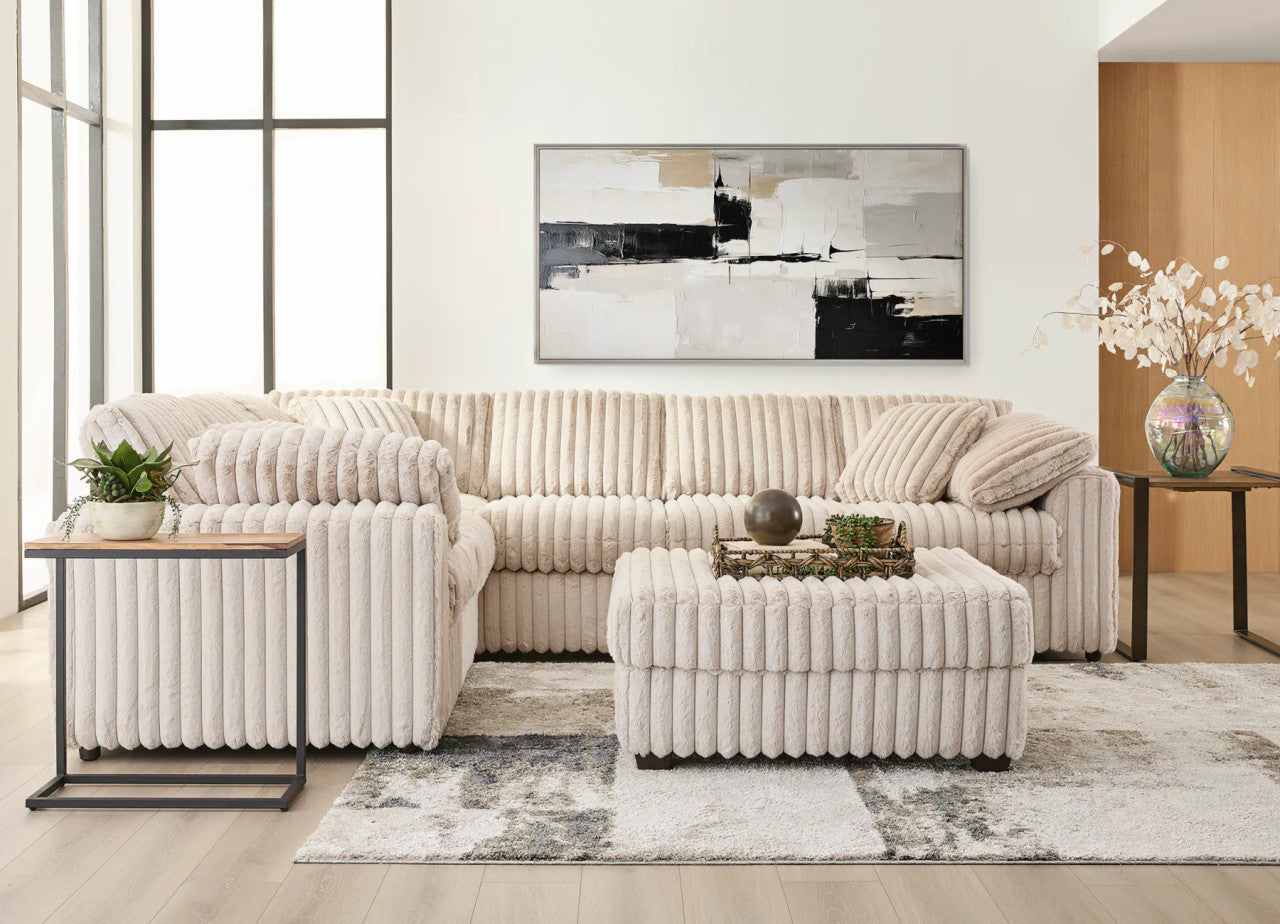 24550 Sectional - Mondo Champagne