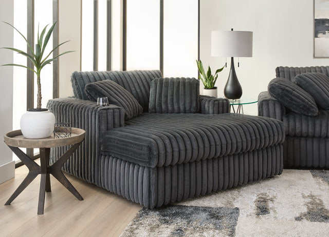 24550CHS Chaise - Mondo Charcoal