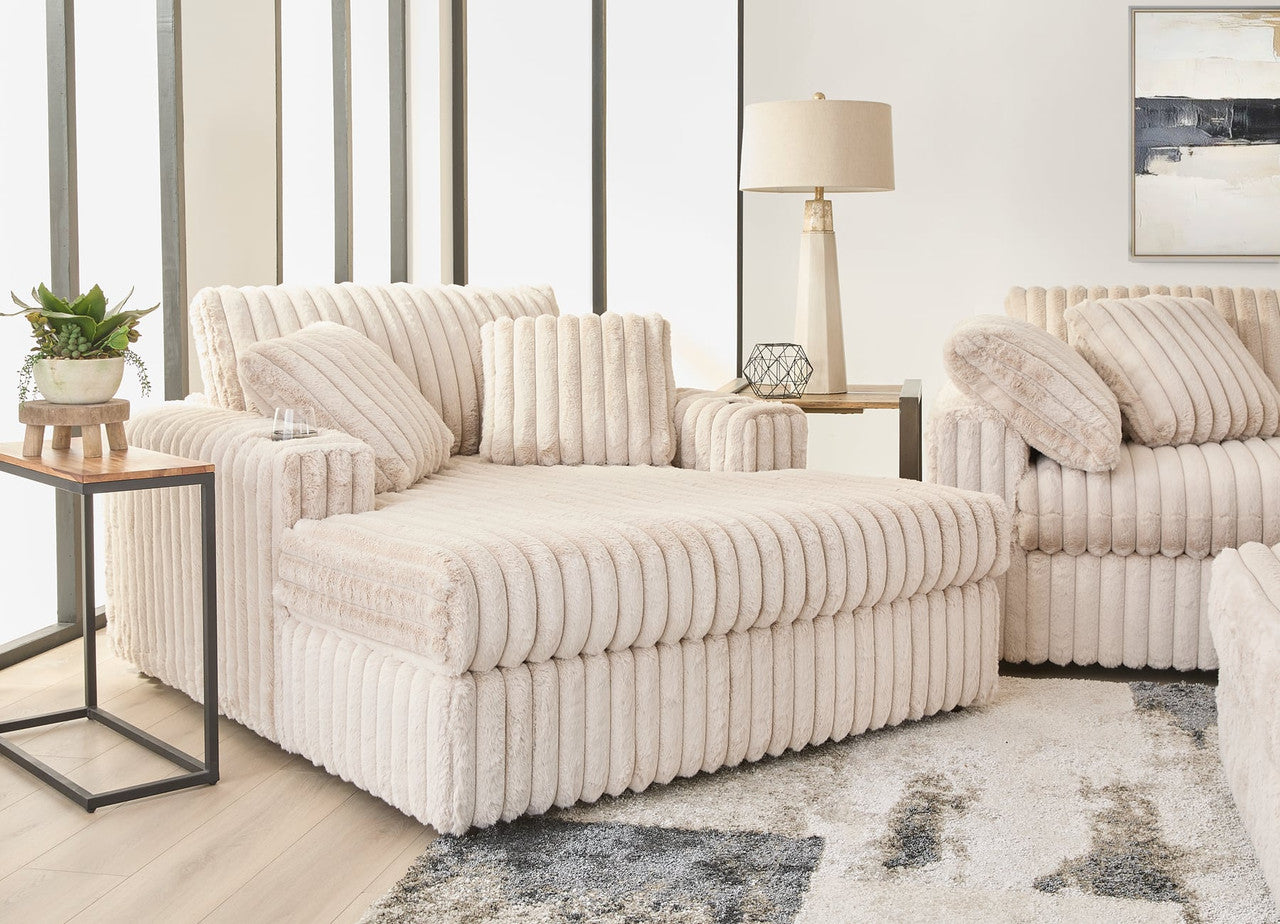 24550CHS Chaise - Mondo Champagne