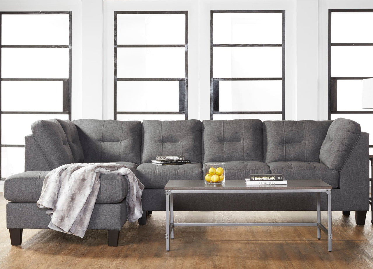 2500 Sectional - Jitterbug Gray