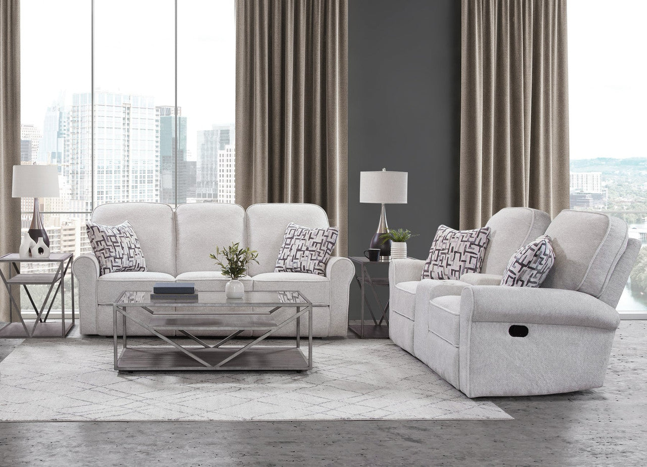61005 Sofa & Loveseat Set - Alpaca Coconut
