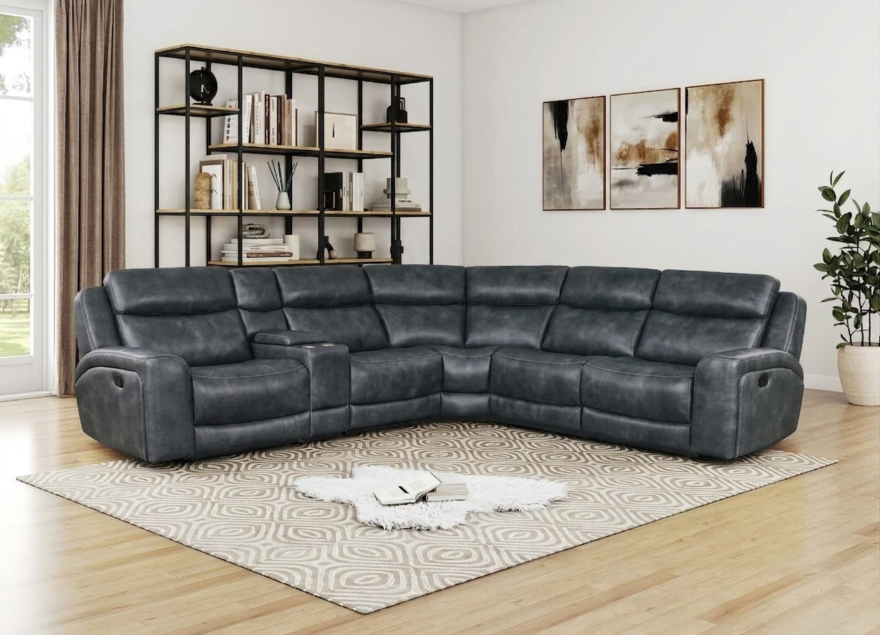 86503 Reclining Sectional - Montana Slate
