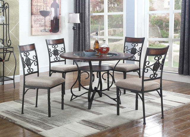 DC1680 5-Piece Dining Set - Gray