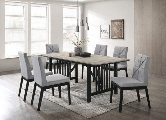 DC9575 7-Piece Dining Set - Gray