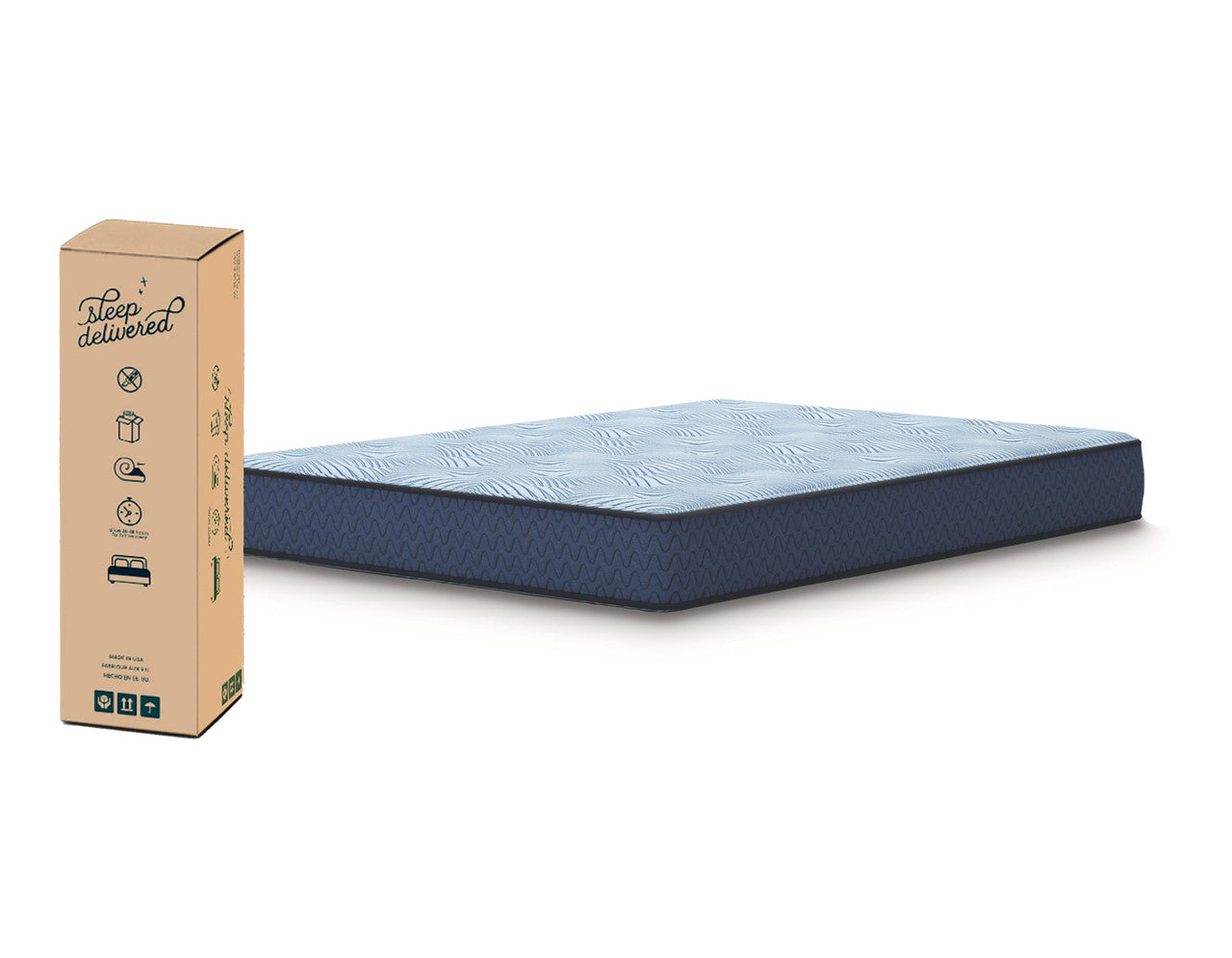 M202 10" Hybrid Mattress - Blue