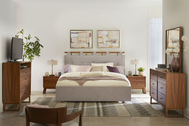 MB007BR Bedroom Set - Parota Wood