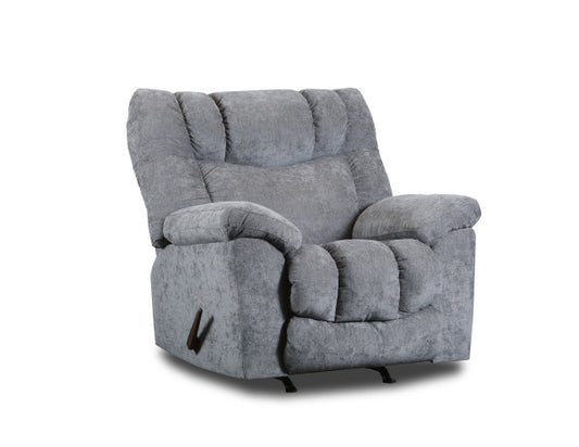 1014 Big Man Rocker Recliner - Avery Charcoal