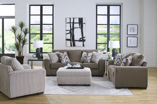 1250 Sofa & Loveseat - Tuscan Java