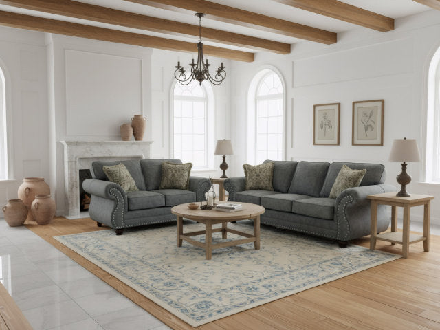 1745 Sofa & Loveseat Set - Dolphin Bay