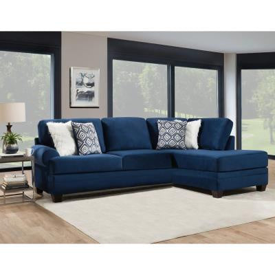 2240 Sectional - Champion Blue