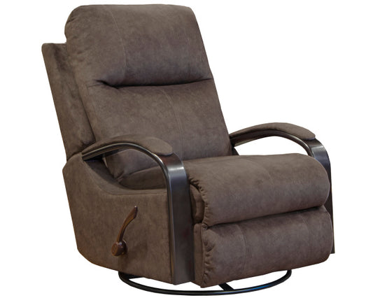 4703 Swivel Recliner - Chocolate
