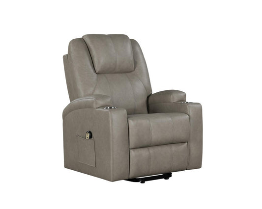 6027 Reclining Lift Chair with Heat & Massage - Taupe