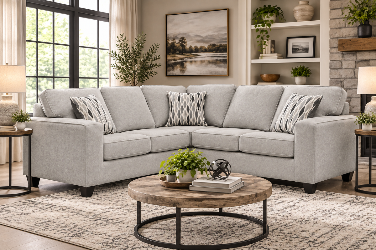 6818 Sectional - Beige