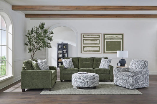 7103 Sofa & Loveseat Set - Emerald