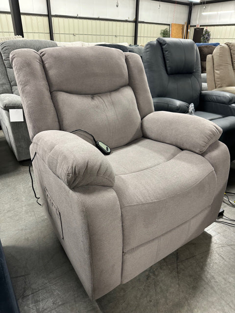8176 Reclining Lift Chair - Light Gray