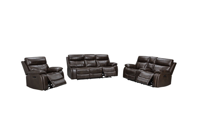 8311 Power Reclining Sofa & Loveseat - Chocolate
