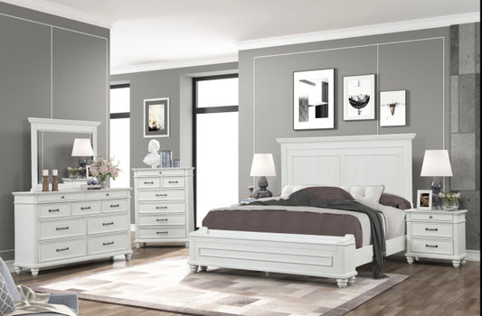 8465 Bedroom Set - White