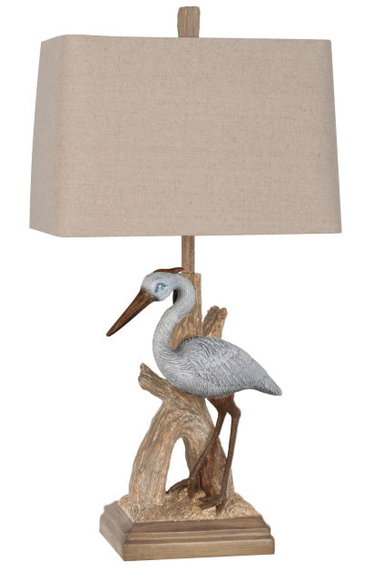 LPS032 1-Piece Heron Table Lamp