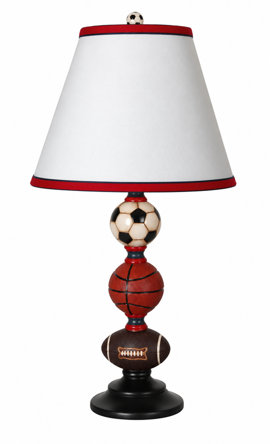 LPS052 1-Piece Sports Ball Table Lamp