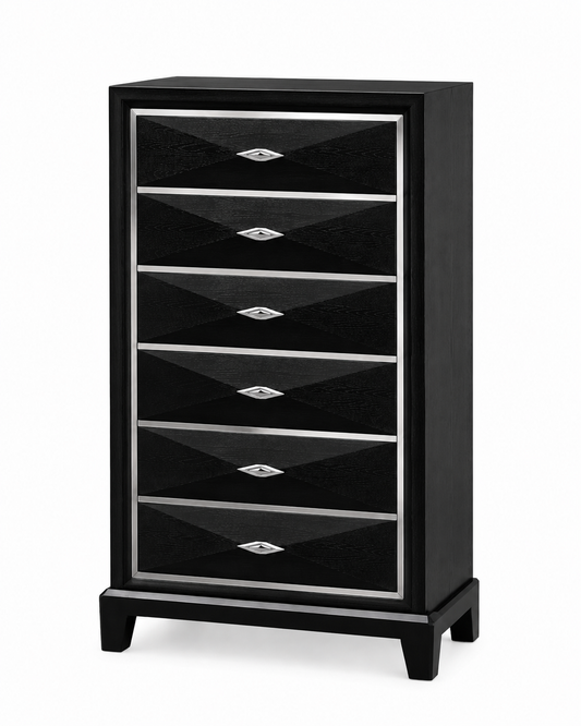 BR0328CBK Chest - Carbon Black
