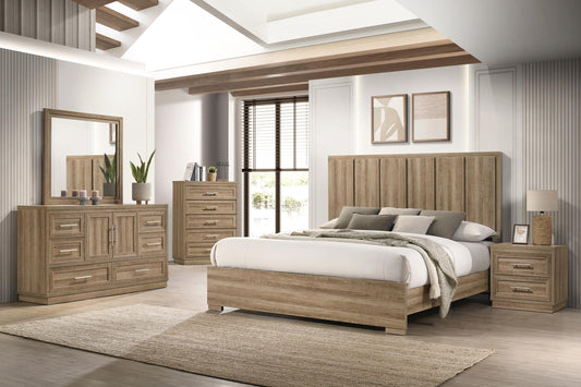 BR0332DUBR 5-Piece Bedroom Set - Dusty Brown