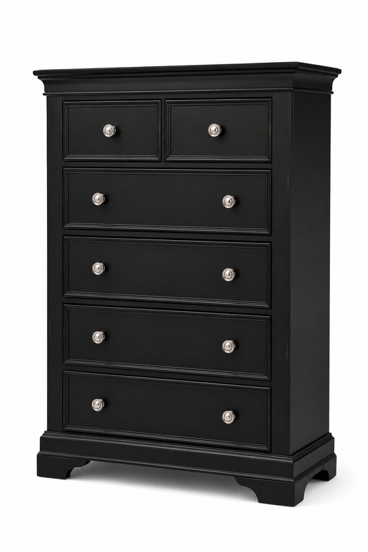 BR0393 Chest - Antique Black