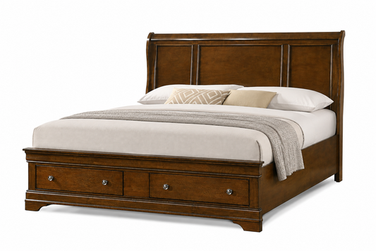BR0394 Bed - Toffee