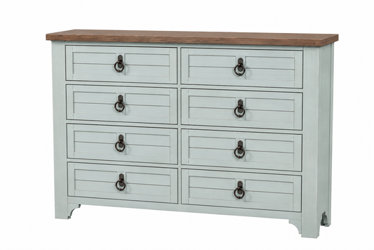 BR0434BLBR Dresser - Blue/Brown