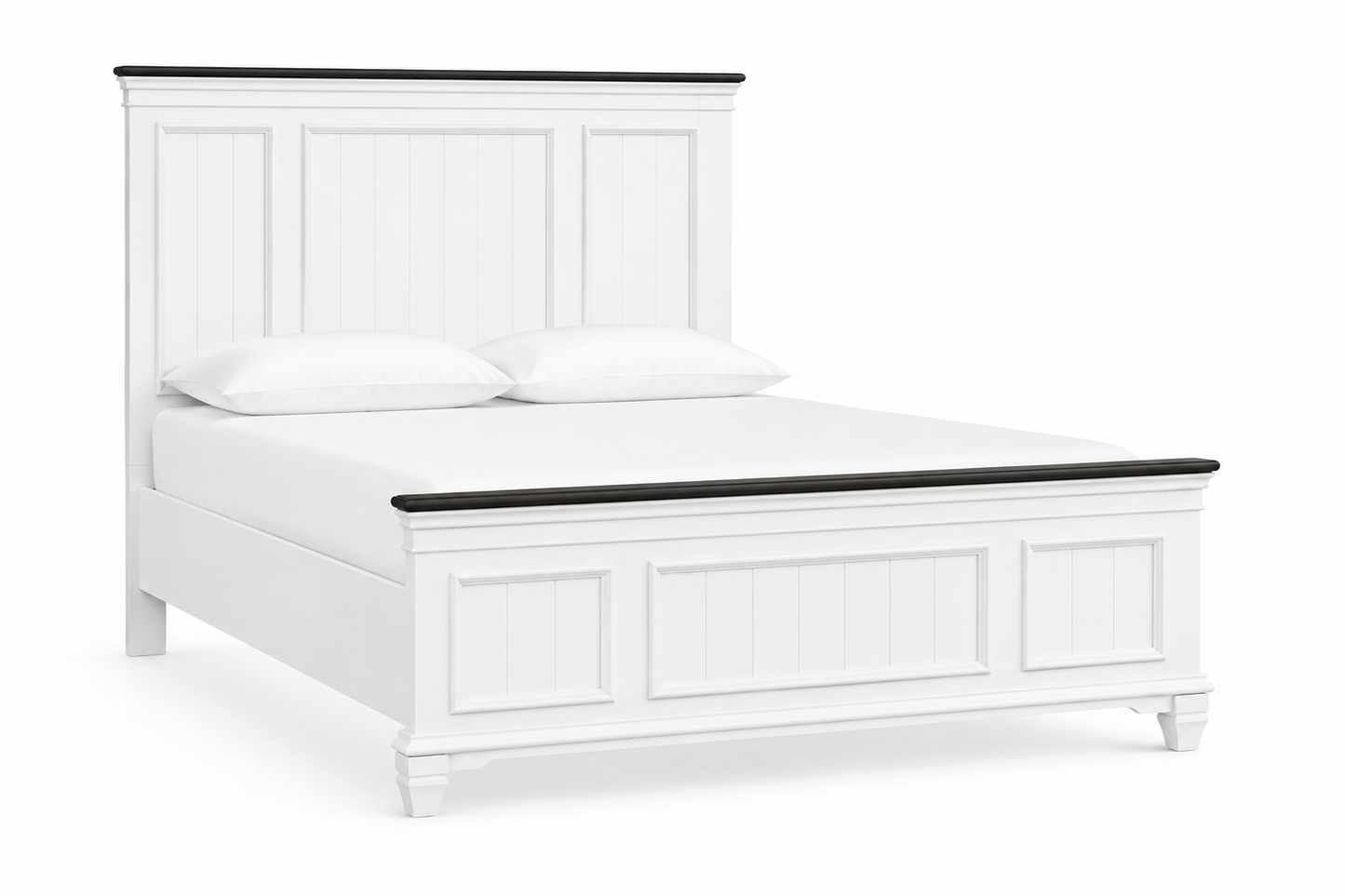 BR8309WG Bed - White/Gray