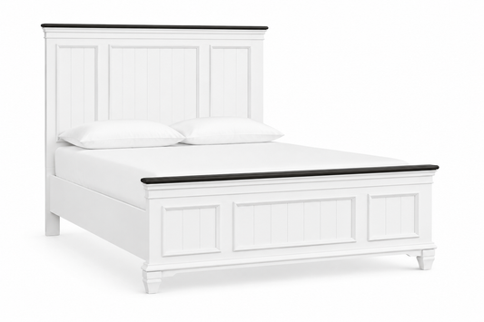 BR8309WG Bed - White/Gray