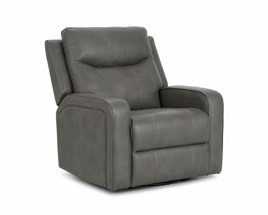 LR7703GP Manual Motion Glider Recliner - Graphite