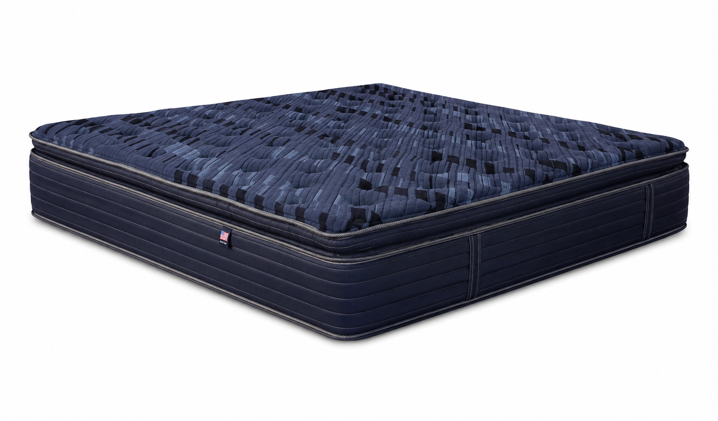 MAT5S2BL Navy 5-Star 2-Sided PT Mattress