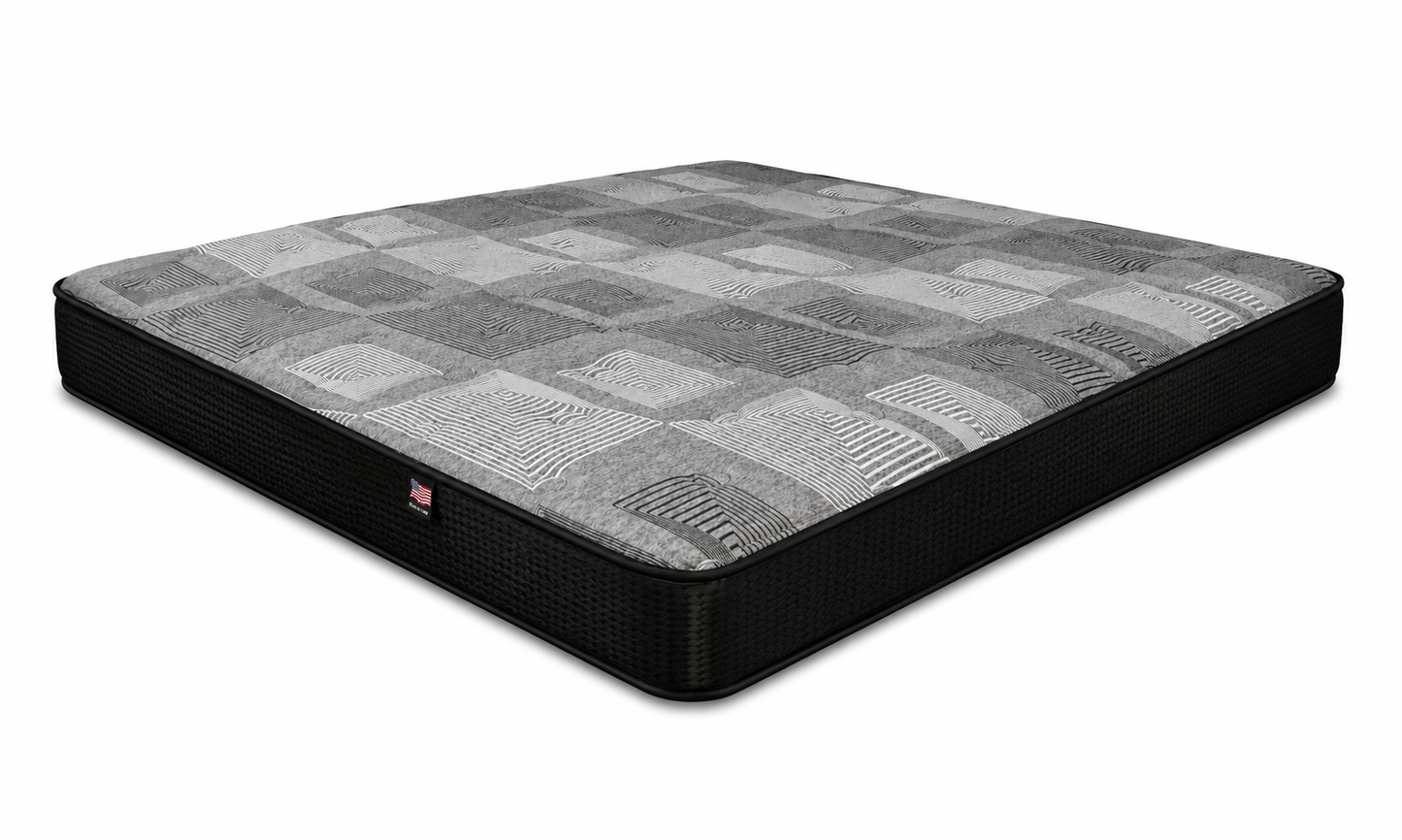 MAT9PLG 1-Sided Gray Plush Mattress